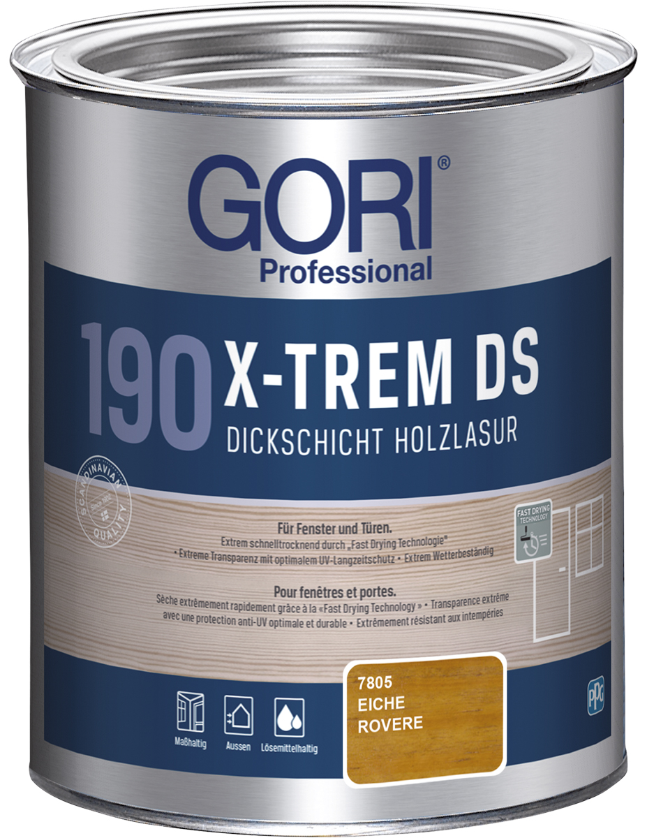 Gori 190 X-Trem DS 2,5 lt Burma Teak